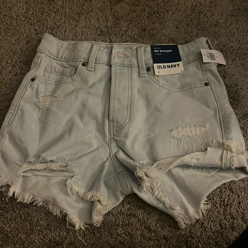 Old Navy O.G straight jean shorts